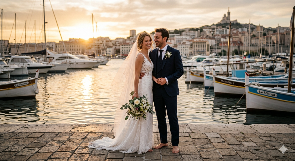 Photographe mariage Marseille : immortalisez le plus beau jour de votre vie 1
